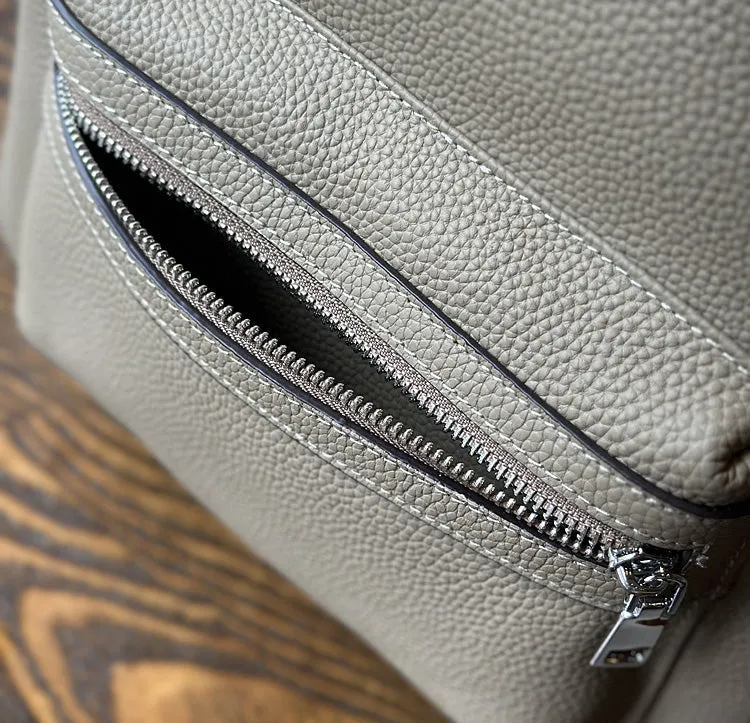 Stylish Ladies Leather Backpack Purse Small Leather Rucksack